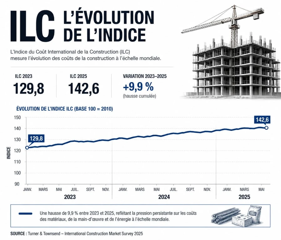 Évolution de l'Indice des Loyers Commerciaux (ILC) pour le plafonnement des loyers commerciaux 2025