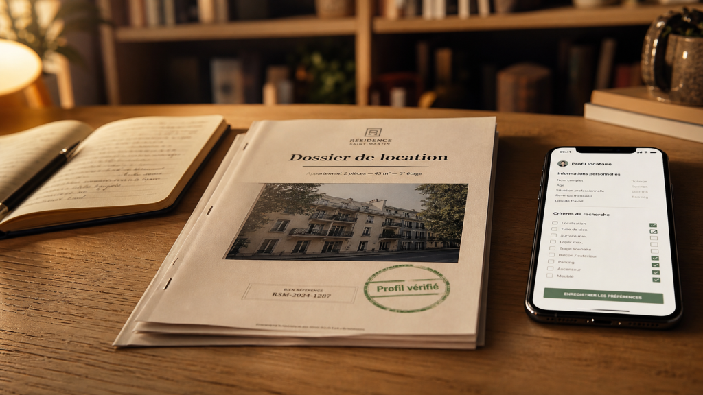 123 loger avis : dossier de location et profil vérifié