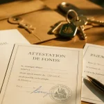 Acheter comptant : attestation de fonds pour négociation immobilière