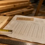 Abaque de solivage pour dimensionner un plancher bois