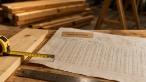 Abaque de solivage pour dimensionner un plancher bois