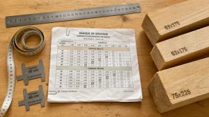 Abaque solivage pour dimensionner un plancher bois