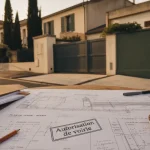 Aménagement trottoir devant maison : autorisation de voirie