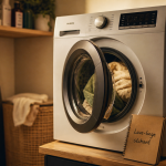 Avis lave linge séchant en buanderie : gagne de la place