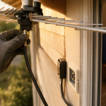 Branchement antenne tv rateau : câble coaxial et prise TV