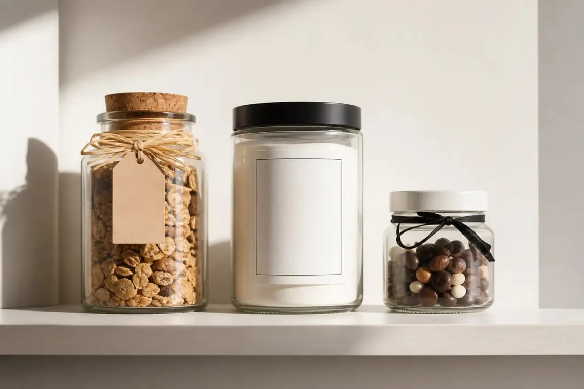 Idées de deco bocaux en verre avec trois styles décoratifs : naturel, contemporain et événementiel