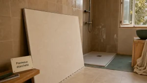 Panneaux d'habillage étanches pour rénover sa salle de bains pas cher
