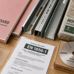 plaque anti feu brico dépôt : BA13 rose et disque inox 150 mm