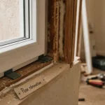 Poser une fenetre en renovation pvc : nouveau dormant fixé en rénovation