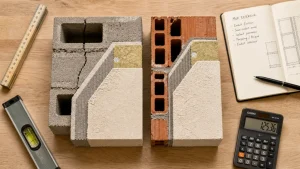 Brique ou parpaing RE2020 : 0,23 m².K/W et budget réel