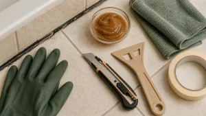 Comment enlever silicone sans rayer sur carrelage, baignoire et vitre