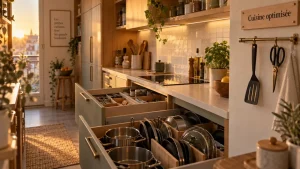 Petite cuisine : comment optimiser les rangements dans une petite cuisine avec 5 zones à exploiter