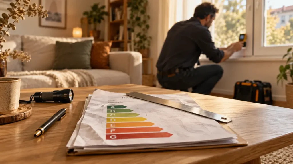 Comment se passe un DPE : visite et étiquette énergie A–G